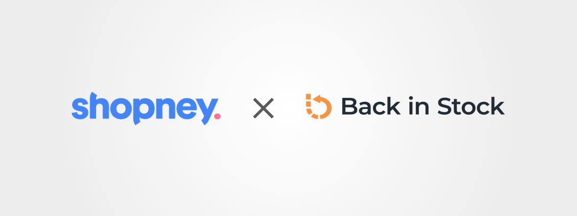 Shopney & Back In Stock Logos