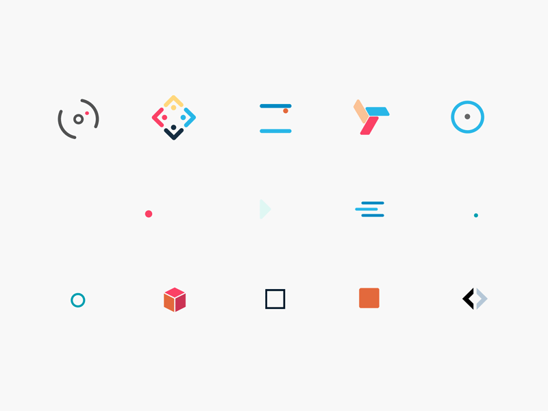 Animated icons.