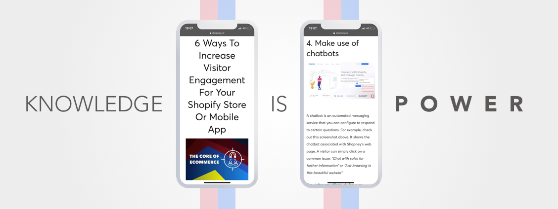 mobile shopping insights - Shopify