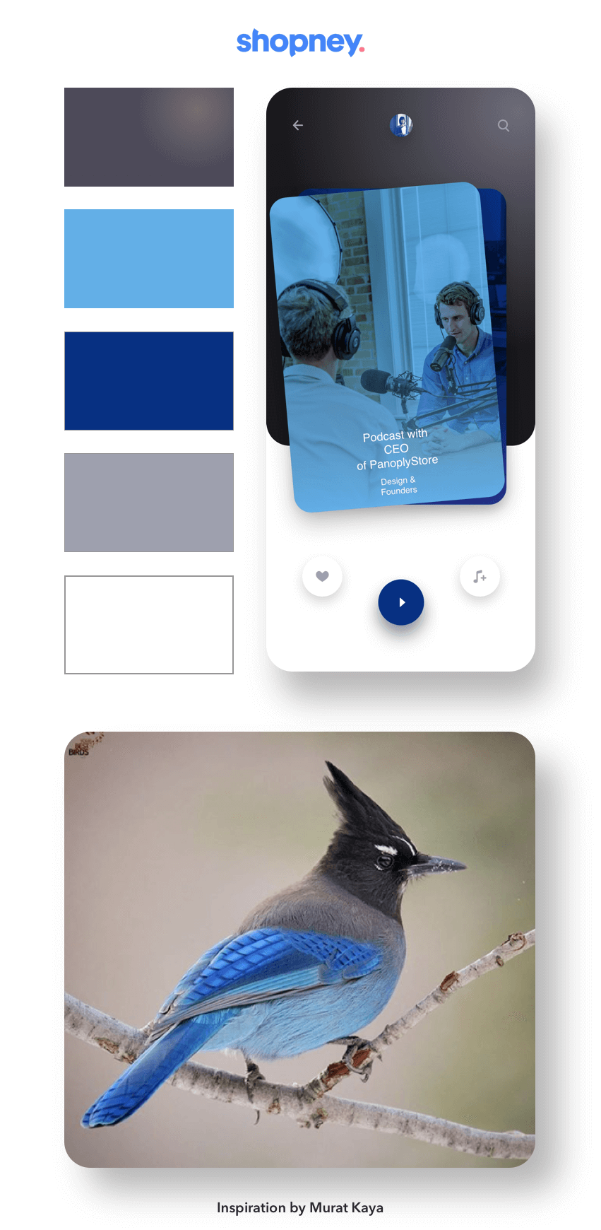 Nature inspired interface design example