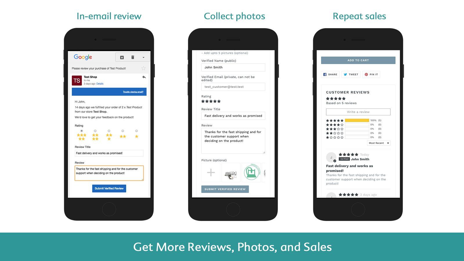 Photo reviews apps - Shopify