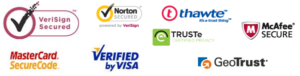 trust signals such as security logos