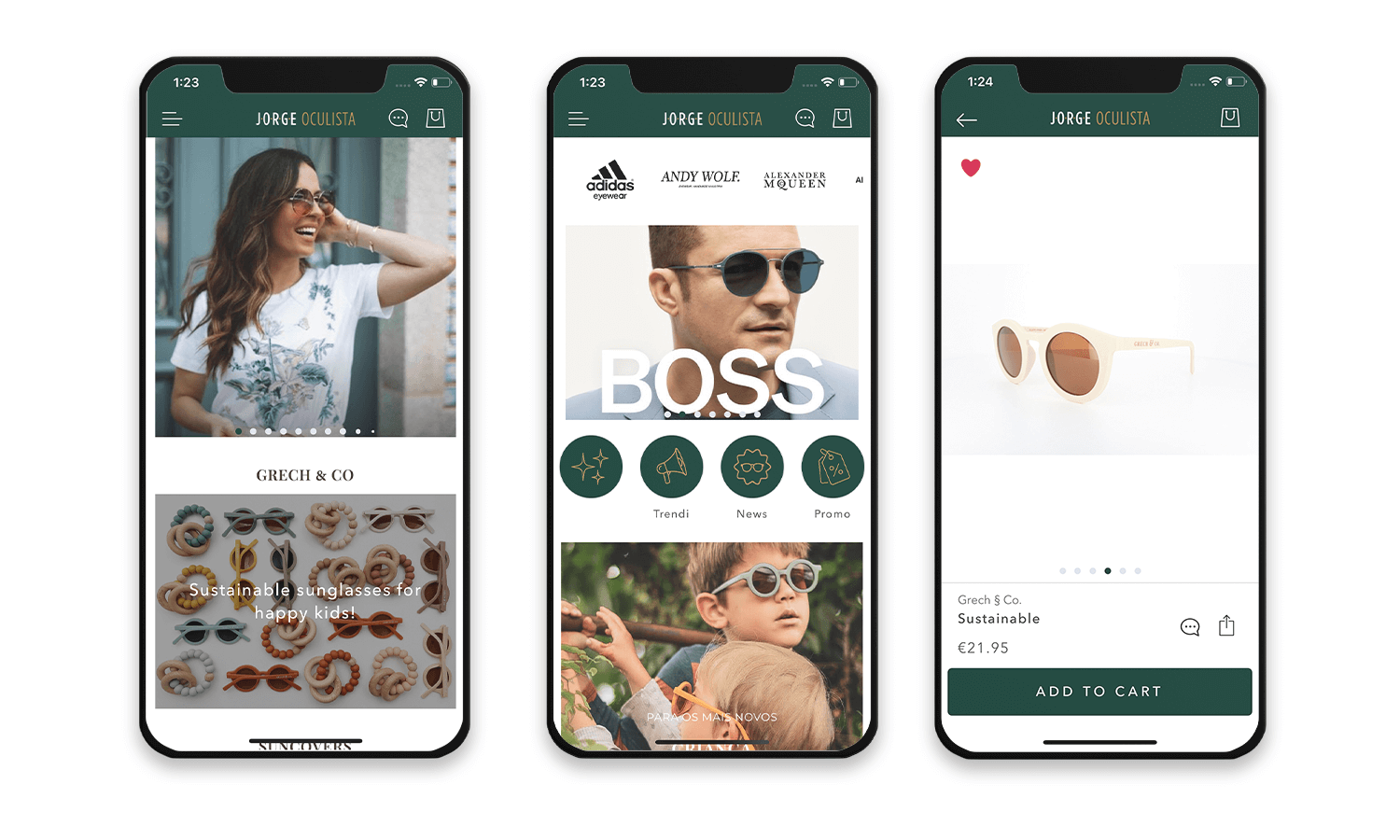 Top eCommerce Mobile App Design Examples - Jorge Oculista