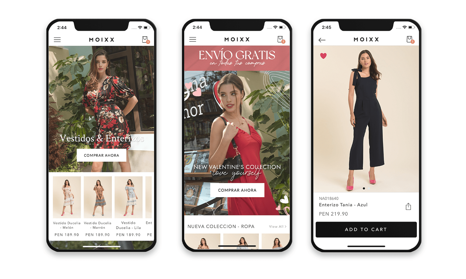 Top eCommerce Mobile App Design Examples - Moixx