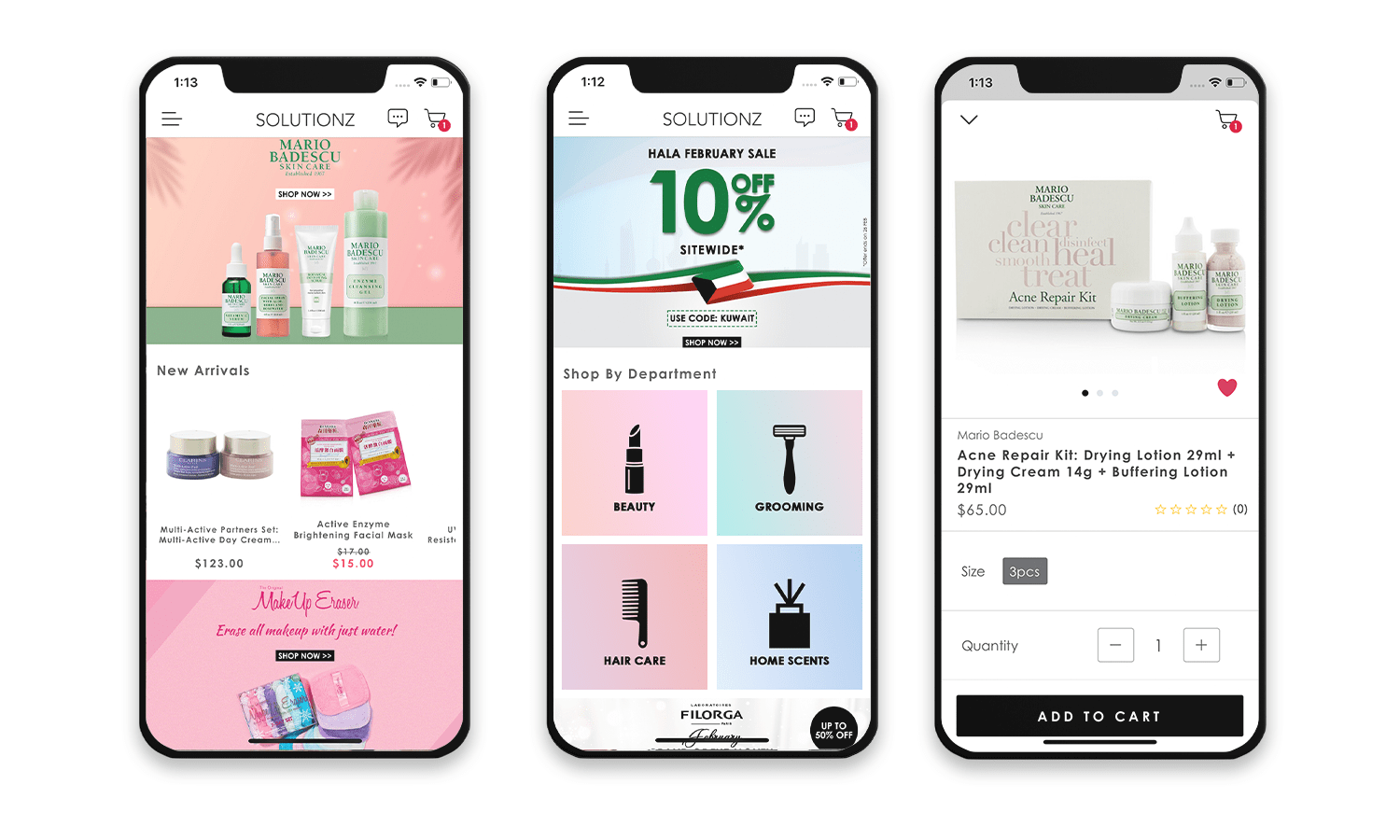 Top eCommerce Mobile App Design Examples - Solutionz