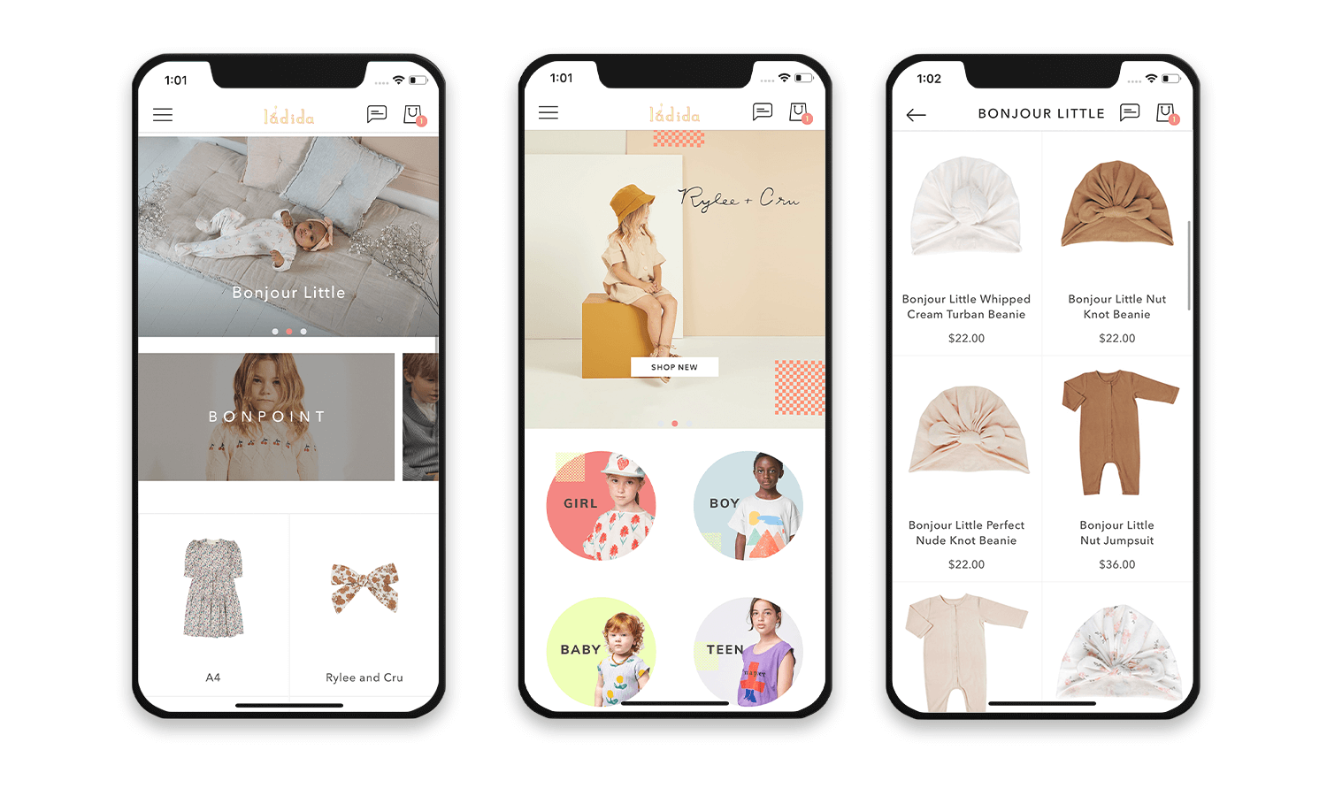 Top eCommerce Mobile App Design Examples - Ladida