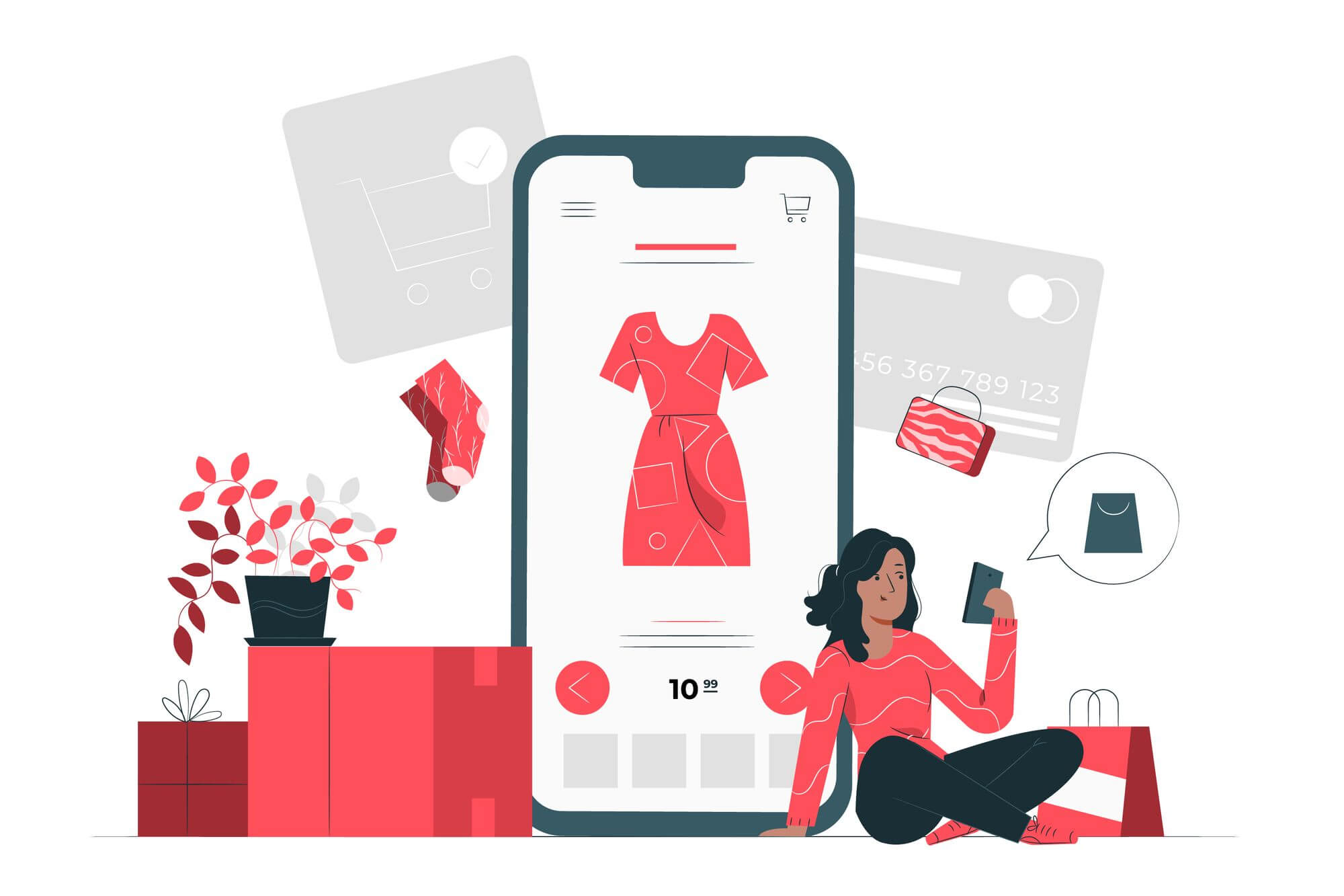 eCommerce illustration