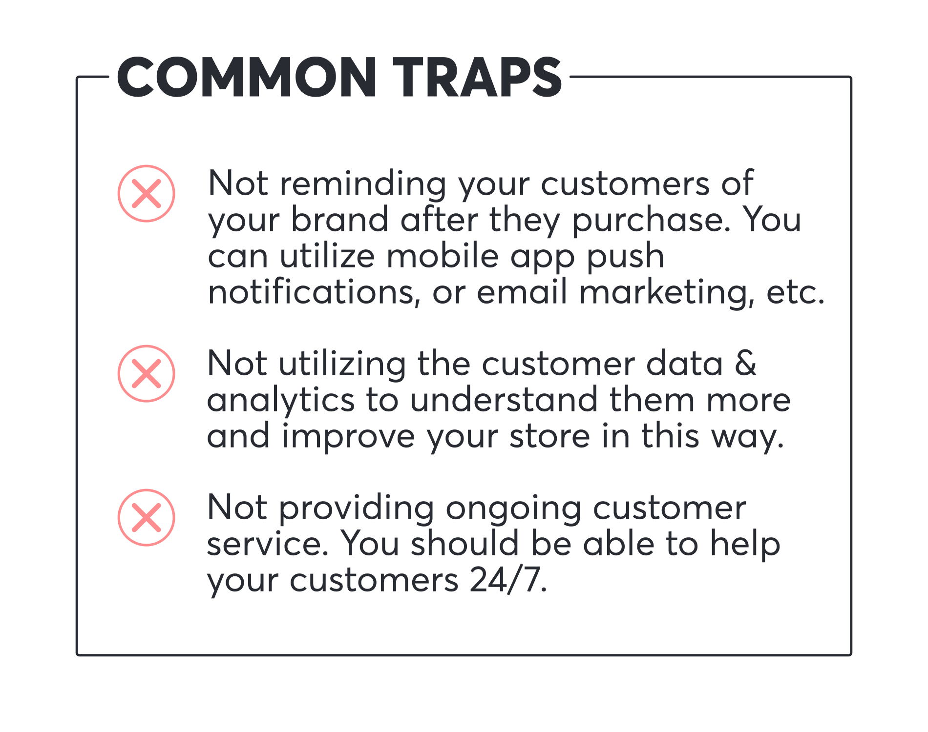 Common Traps to Optimize the Loyalty & Advocacy Stage of the Shopify Funnel
