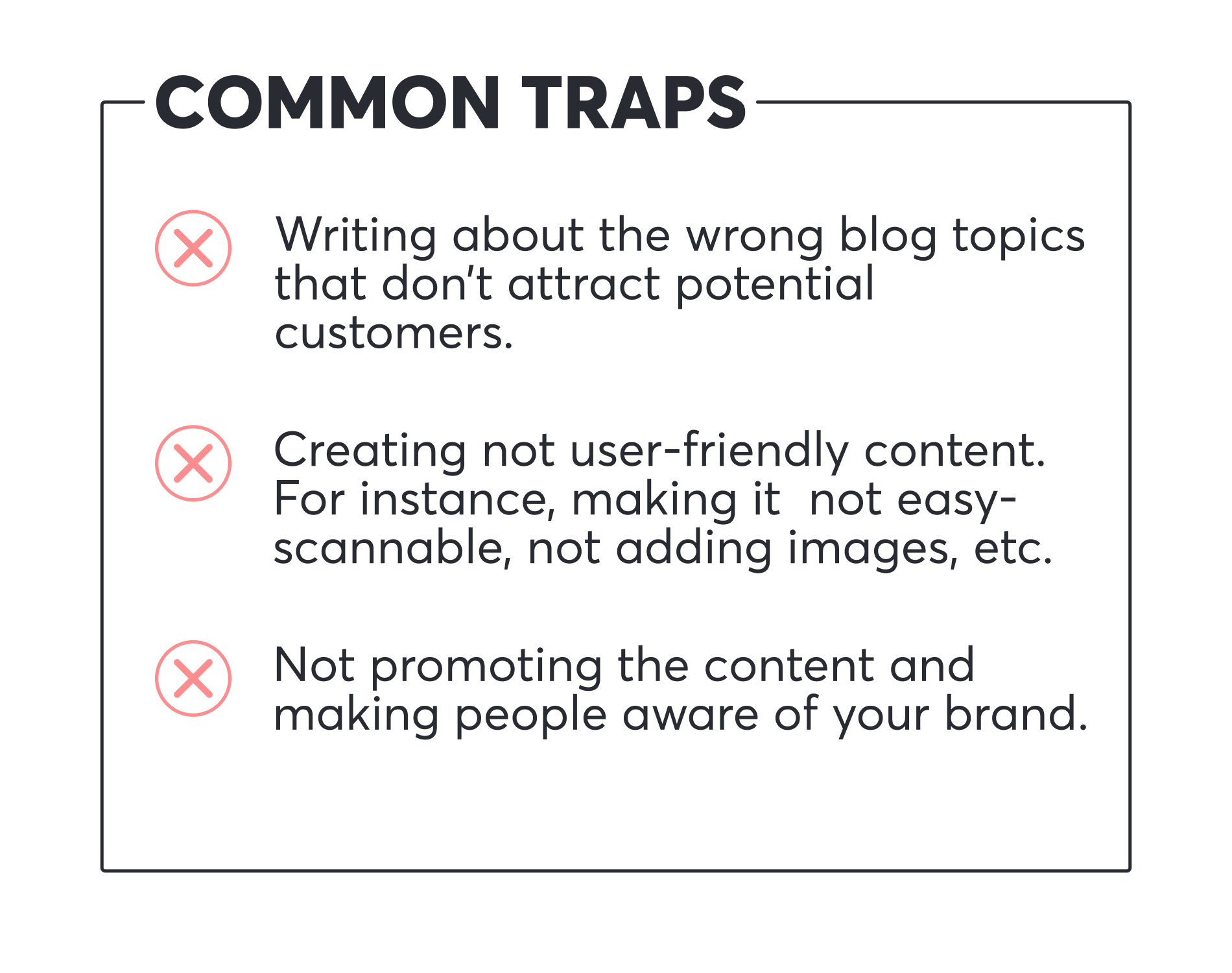 Common Traps to Create a Blog Page