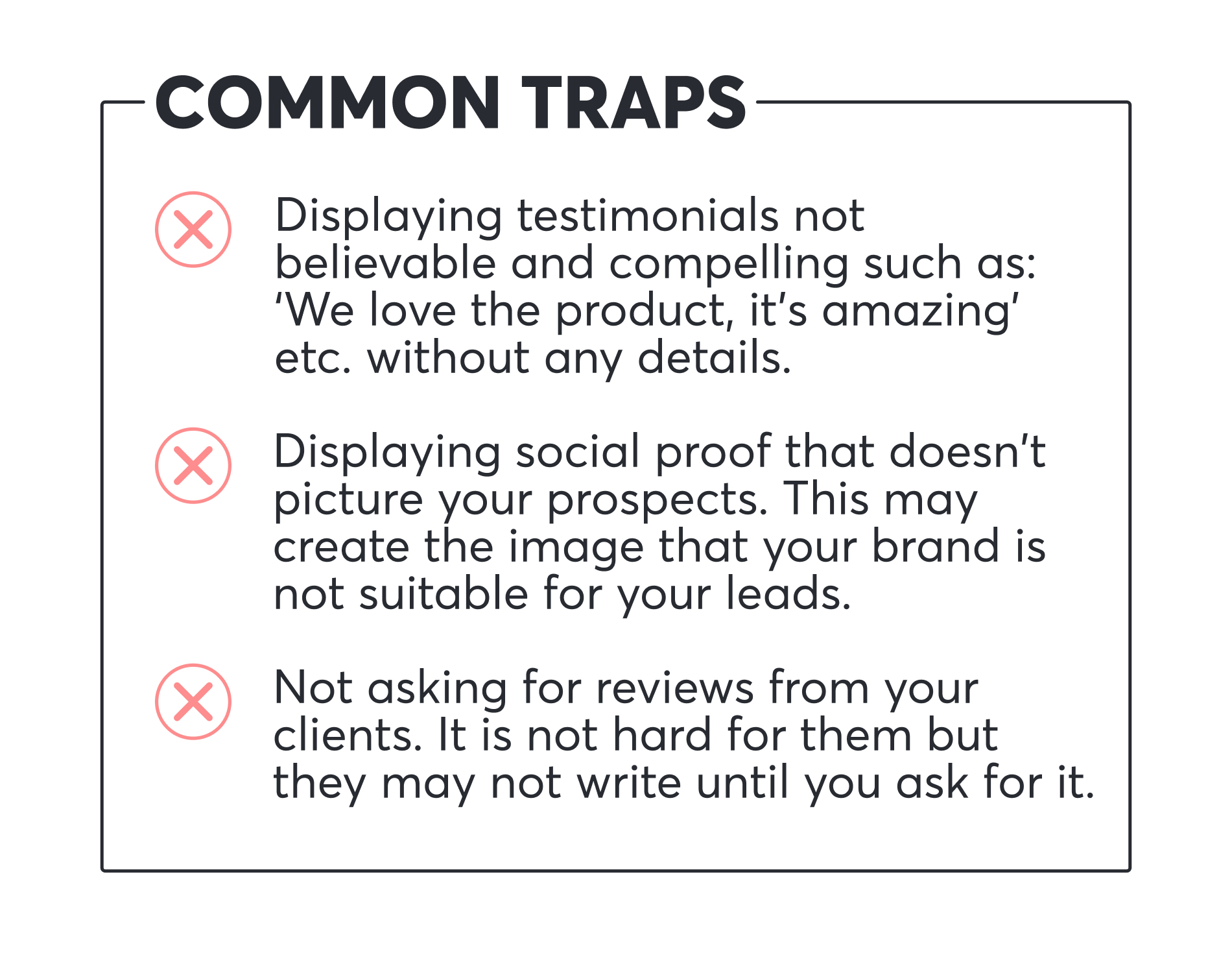 Common Traps to Utilize Social Proof