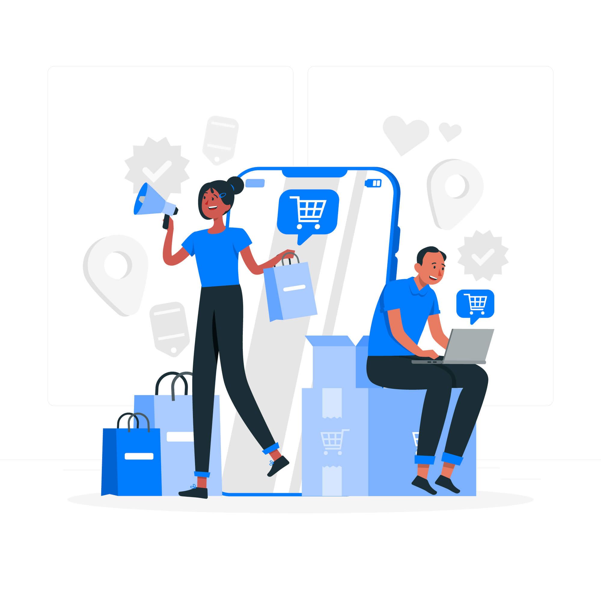 eCommerce illustration