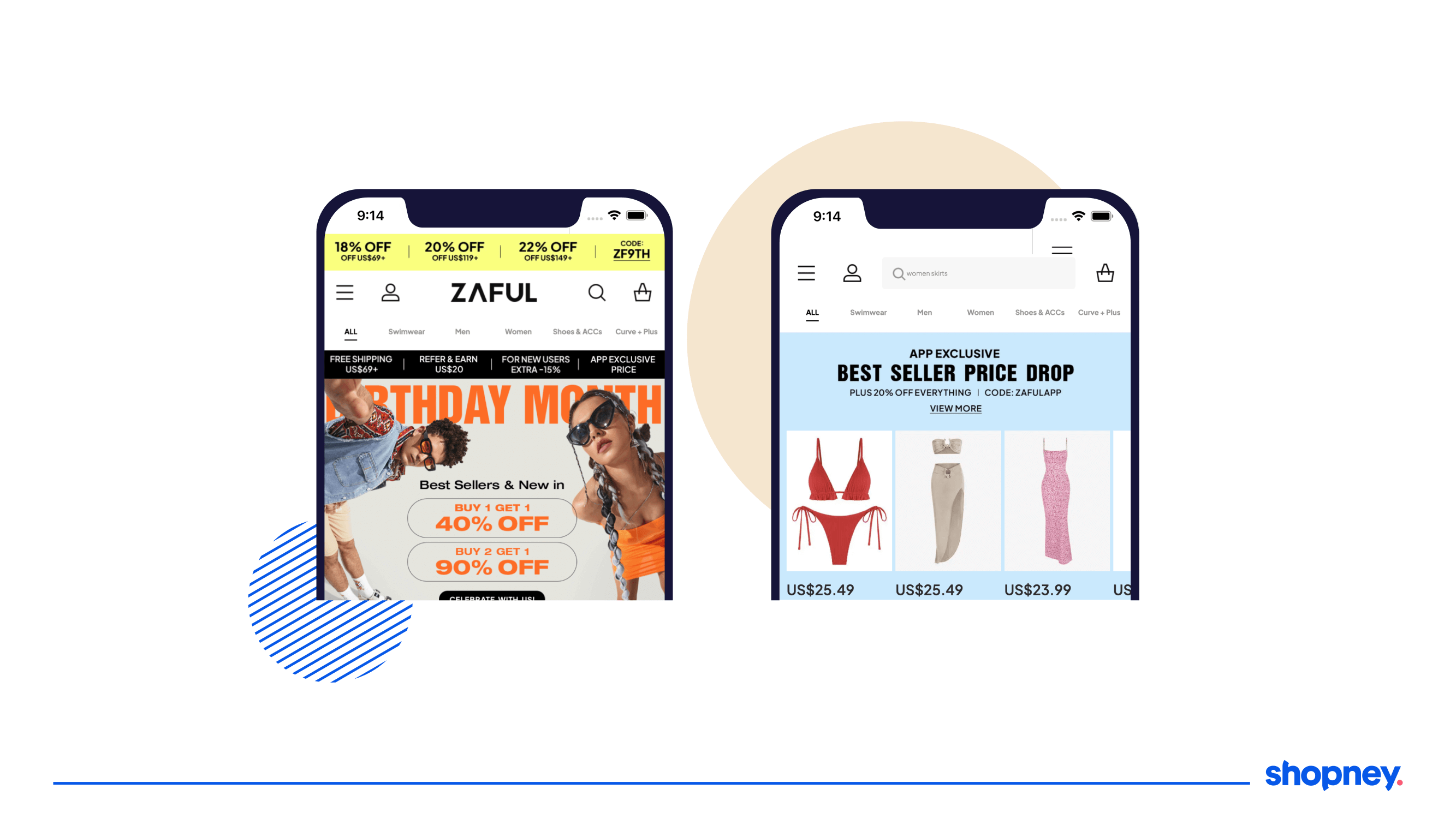 Zaful- app exclusive promotions