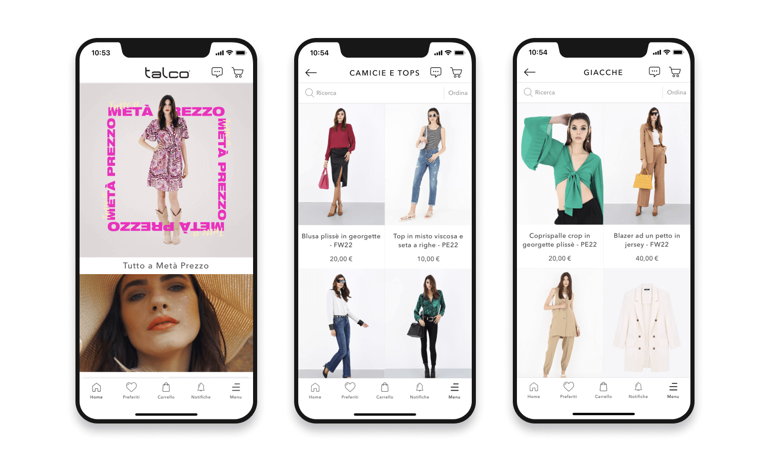 Top eCommerce Mobile App Design Examples - Talco