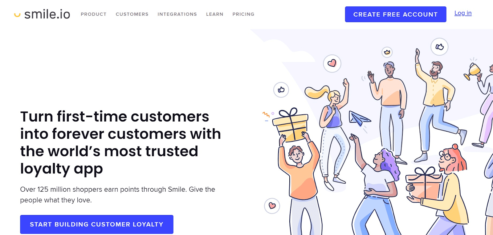 the website of Stamped.io