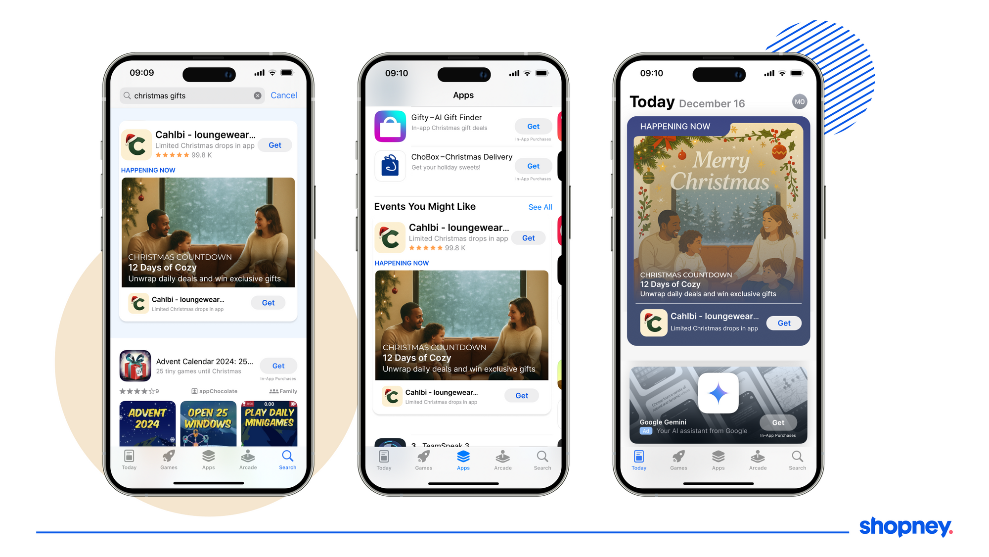 example of an app highlighting in-app event on app store