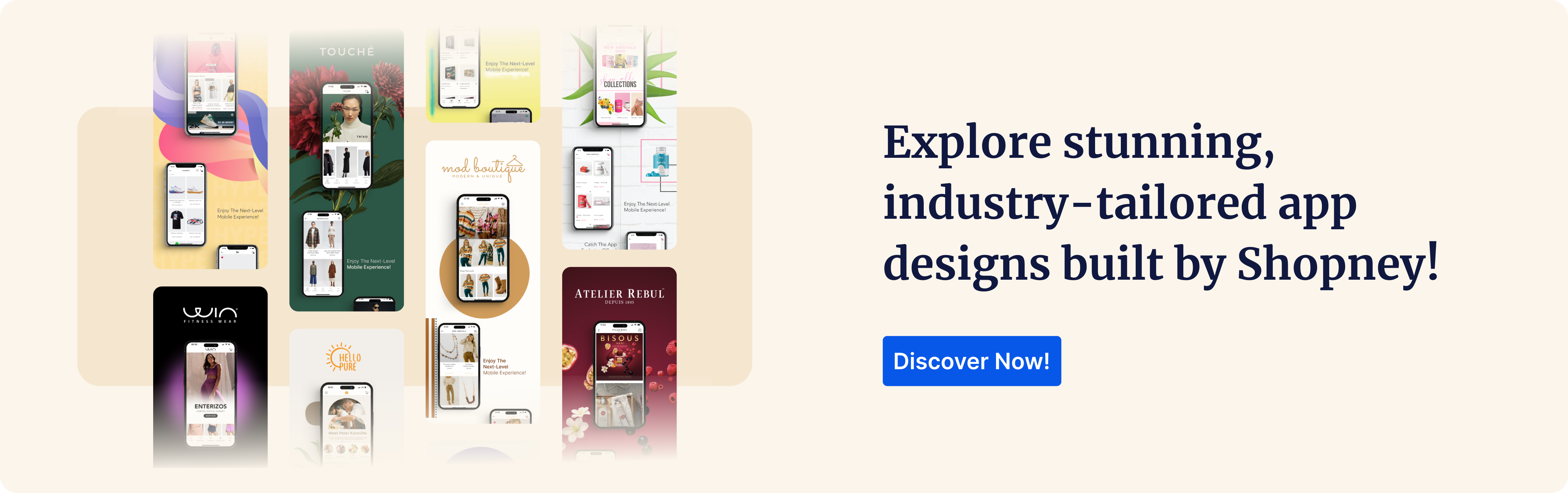 app designs built by shopney