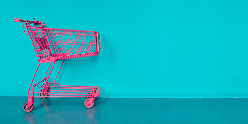 Empty shopping basket image