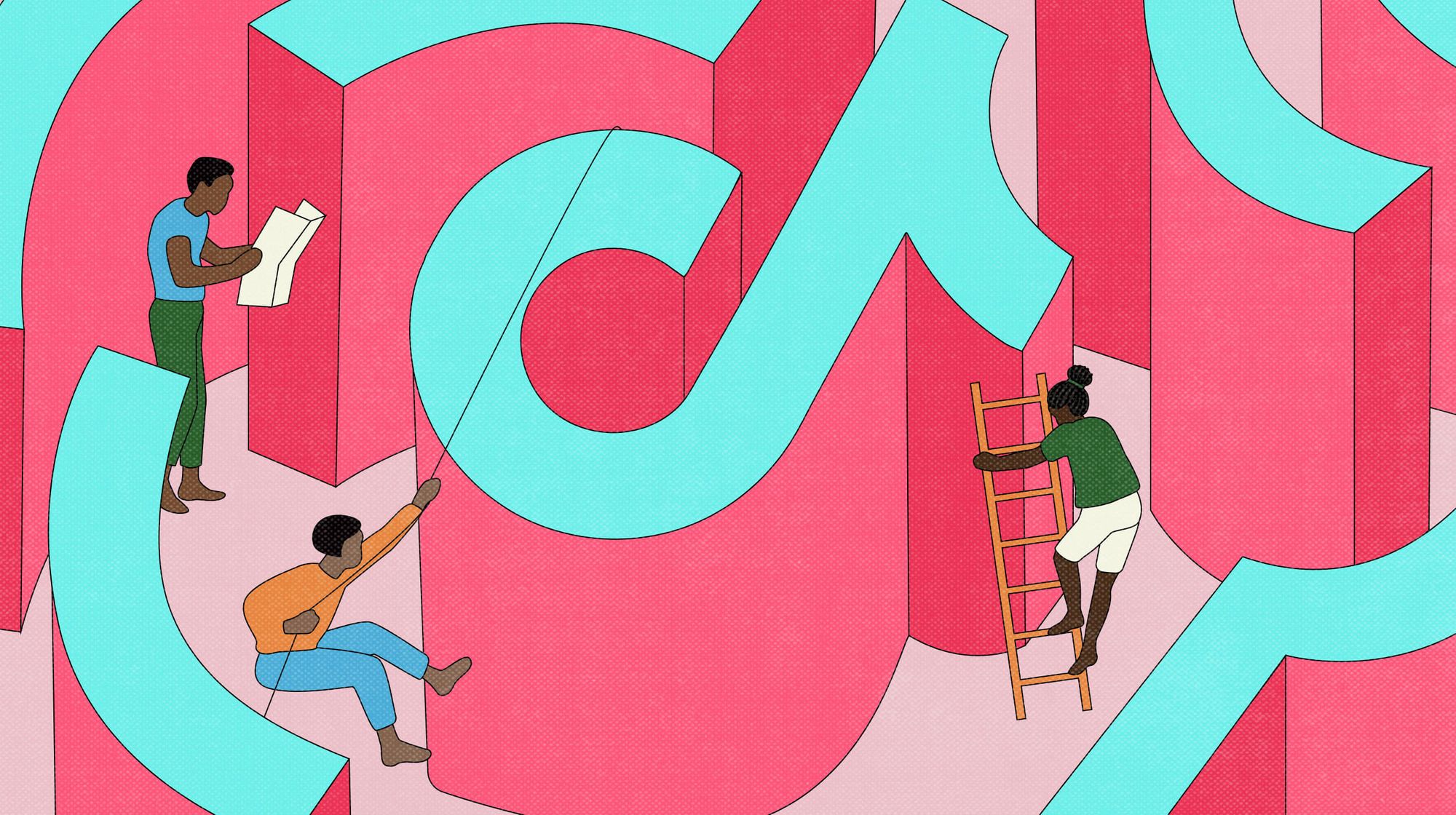 Tiktok Illustration