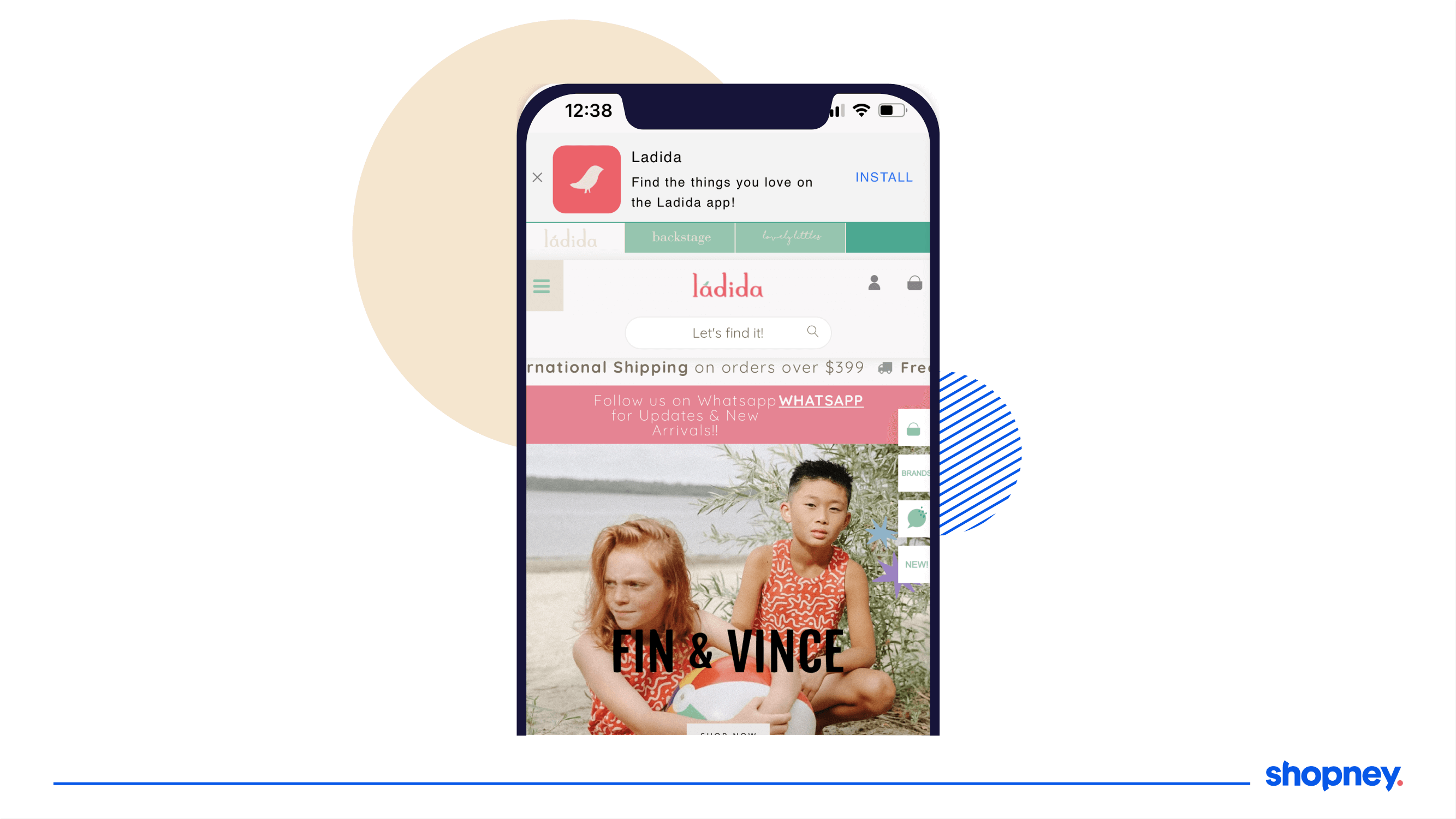 how to promote your mobile app ladida example
