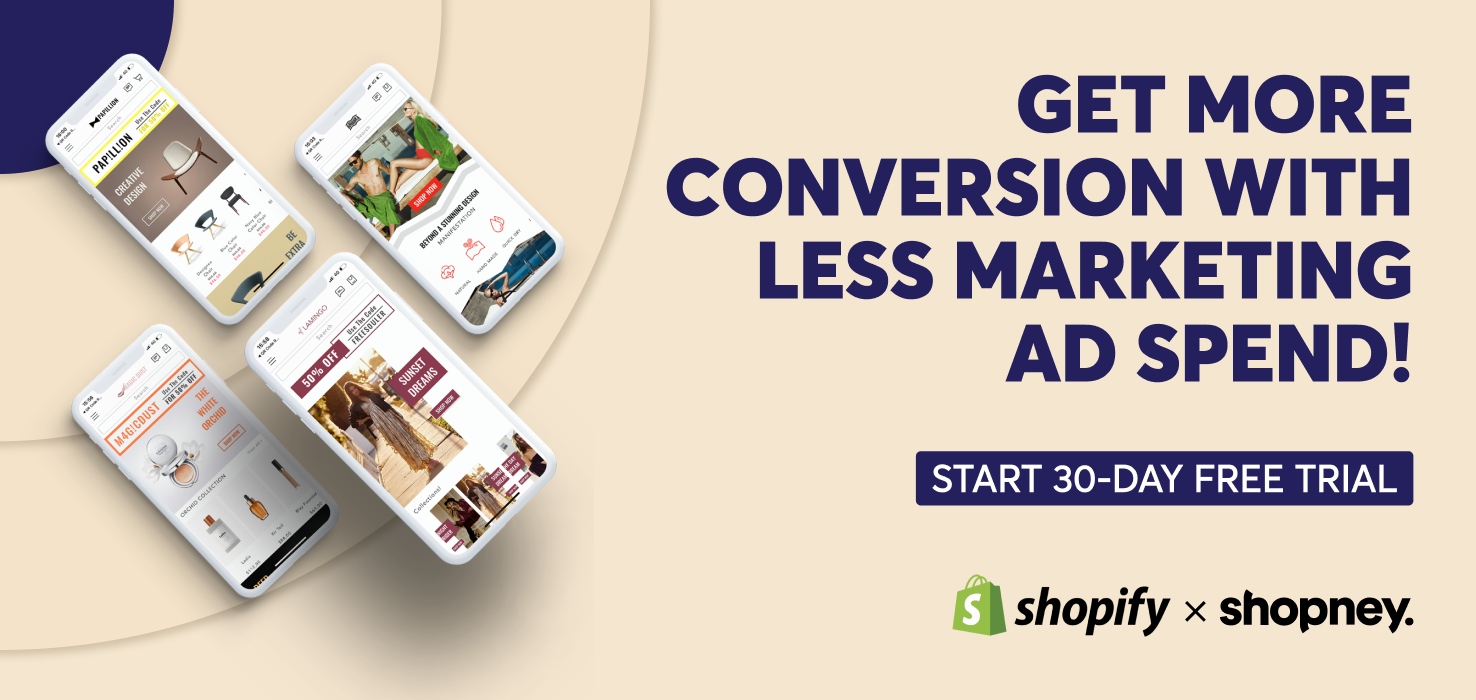 Get more conversion with less marketing ad spend! Start 30-day free trial