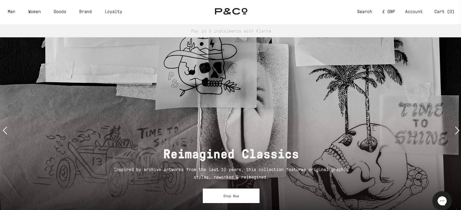 P&Co website