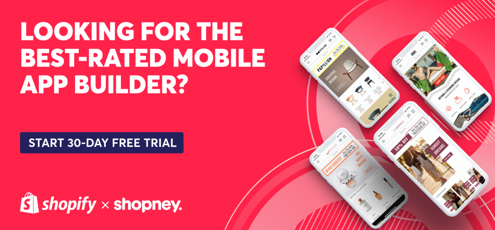 Looking for the best-rated mobile app builder? Start 30-day free trial