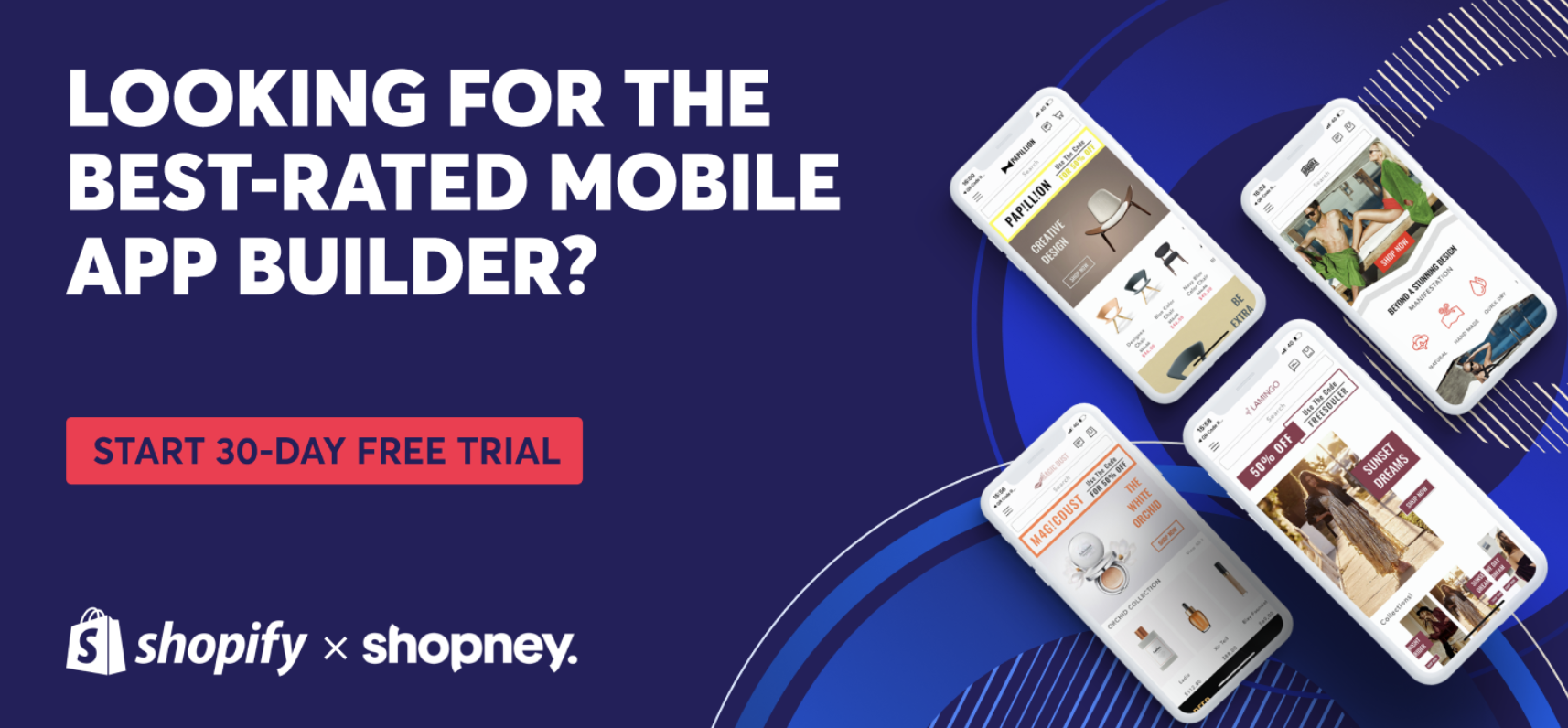 Looking for the best-rated mobile app builder? Start 30-day free trial