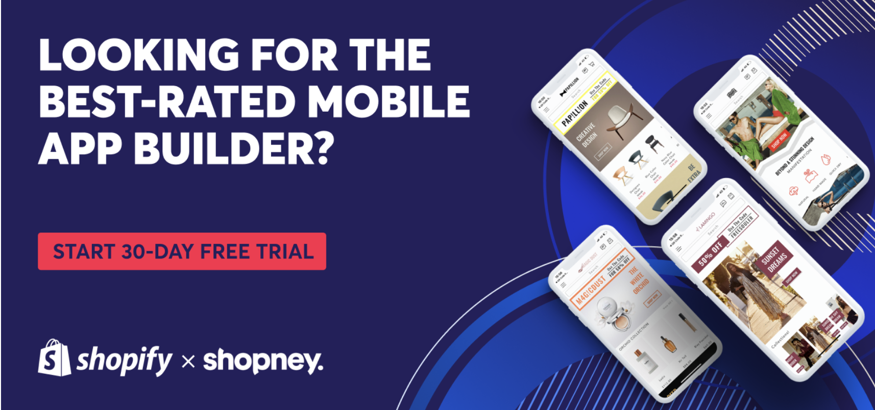 Looking for the best-rated mobile app builder? Start 30-day free trial