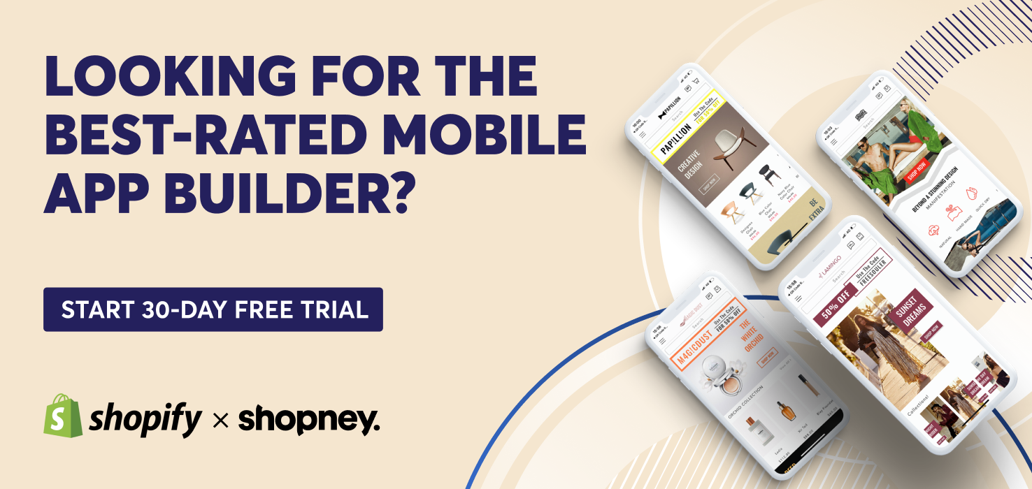 Looking for the best-rated mobile app builder? Start your free trial