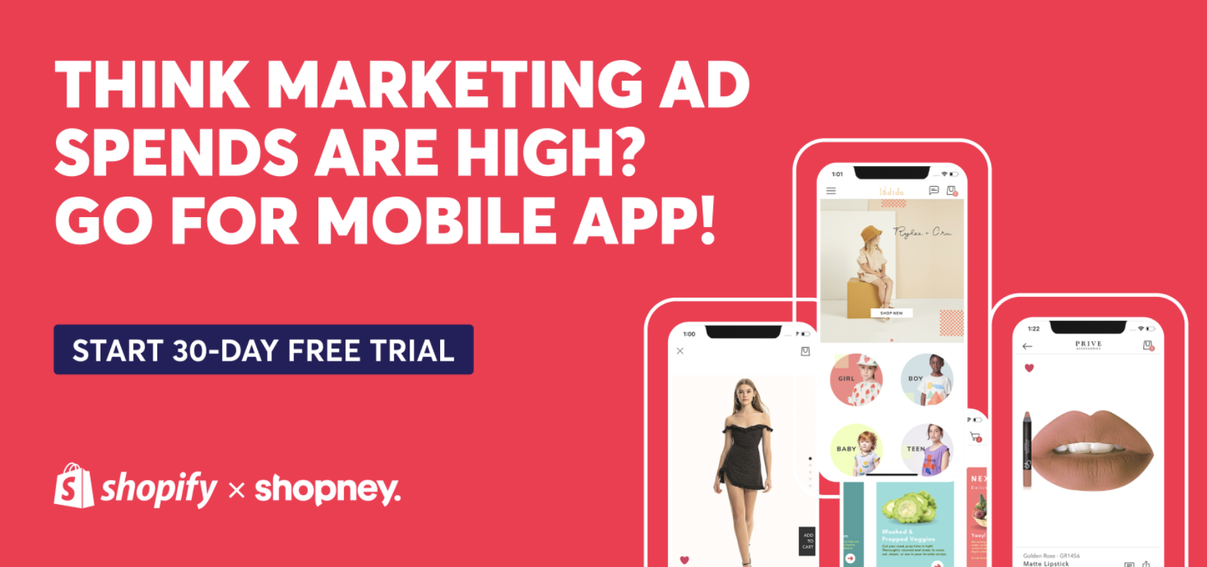 Think marketing ad spends are high? Go for mobile app! Start 30-day free trial