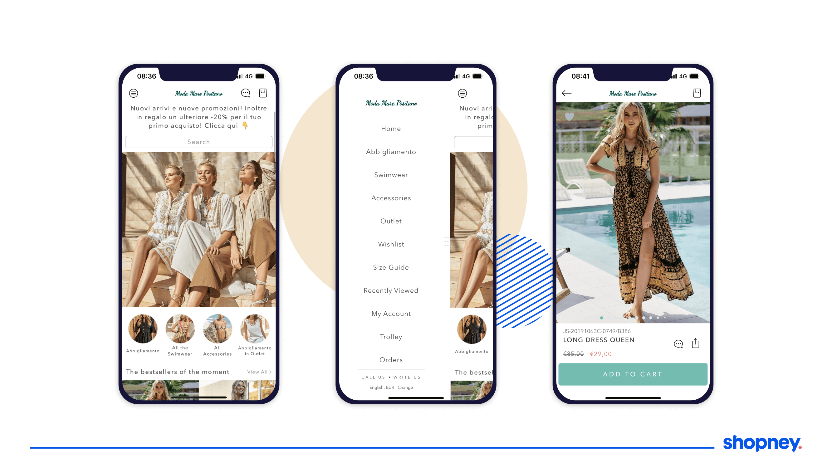 Moda Mare Positano mobile app