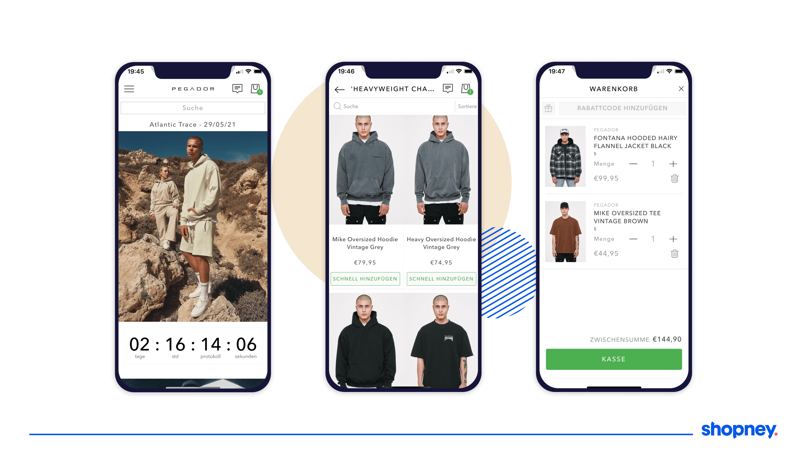 mobile app detail pages