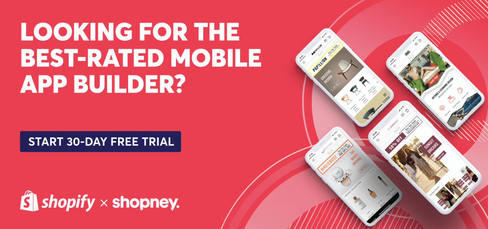 Looking for the best-rated mobile app builder? Start 30-day free trial