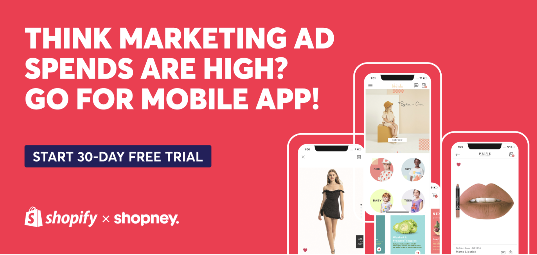 Think marketing ad spends are high? Go for mobile app! Start 30-day free trial