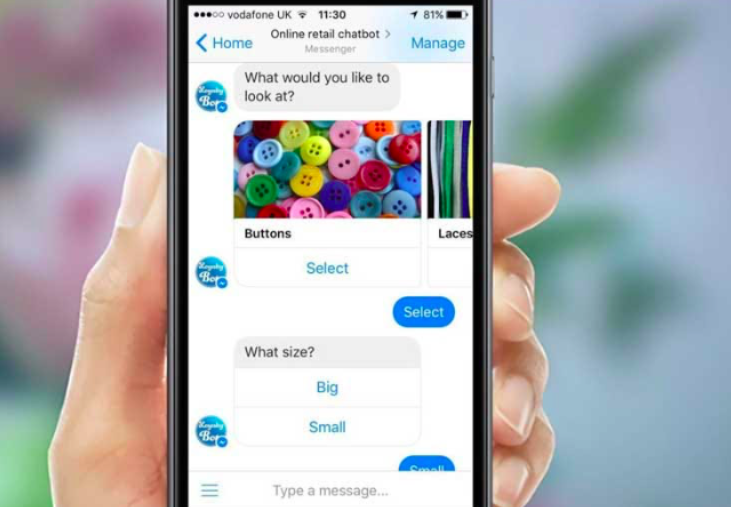 online retail chatbot