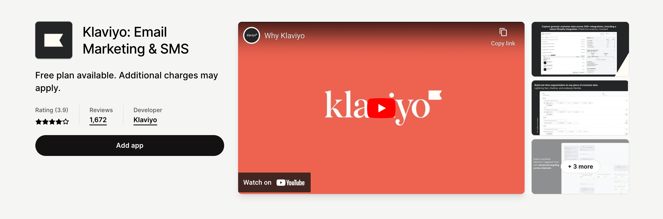 Klaviyo: email marketing and SMS