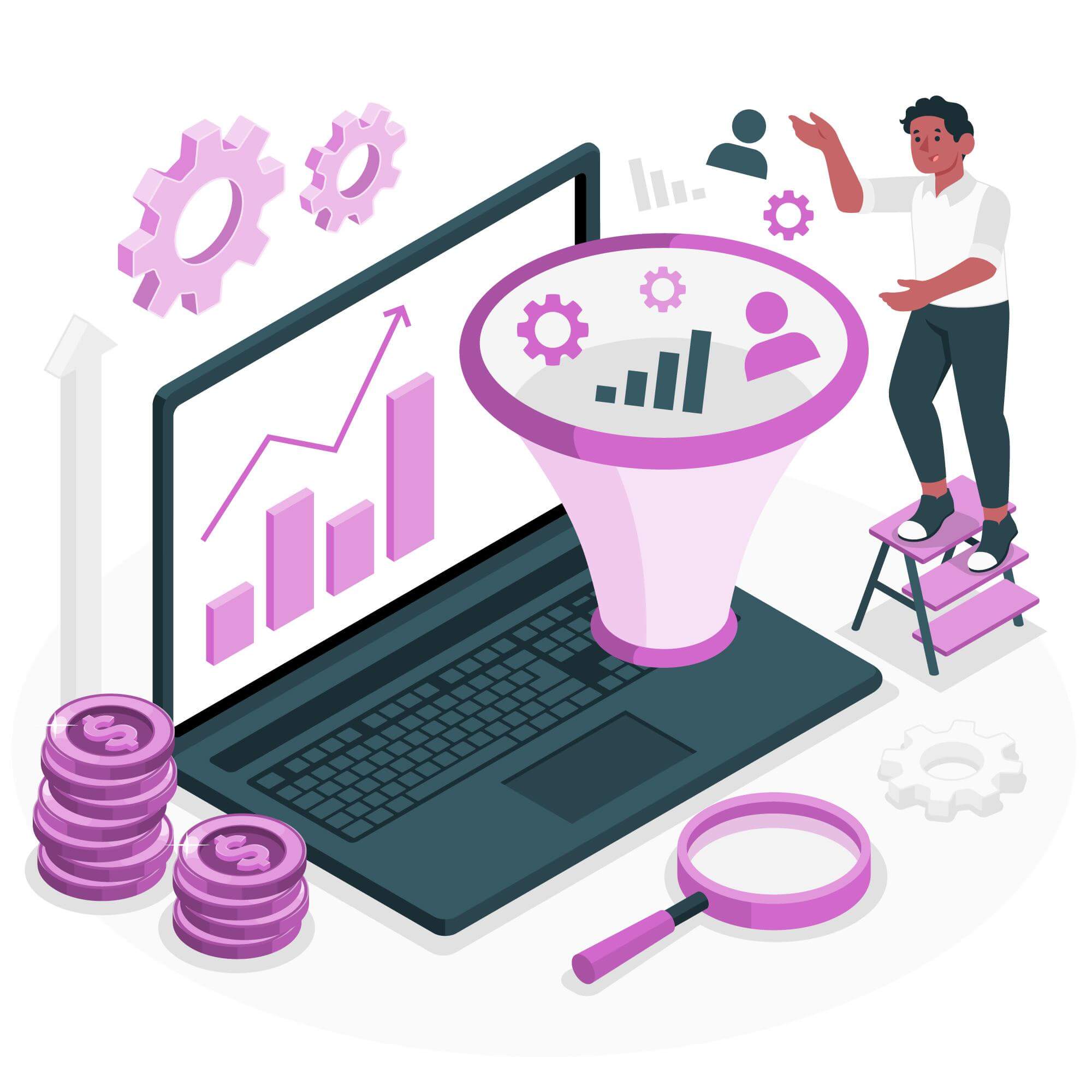 analyze customer data