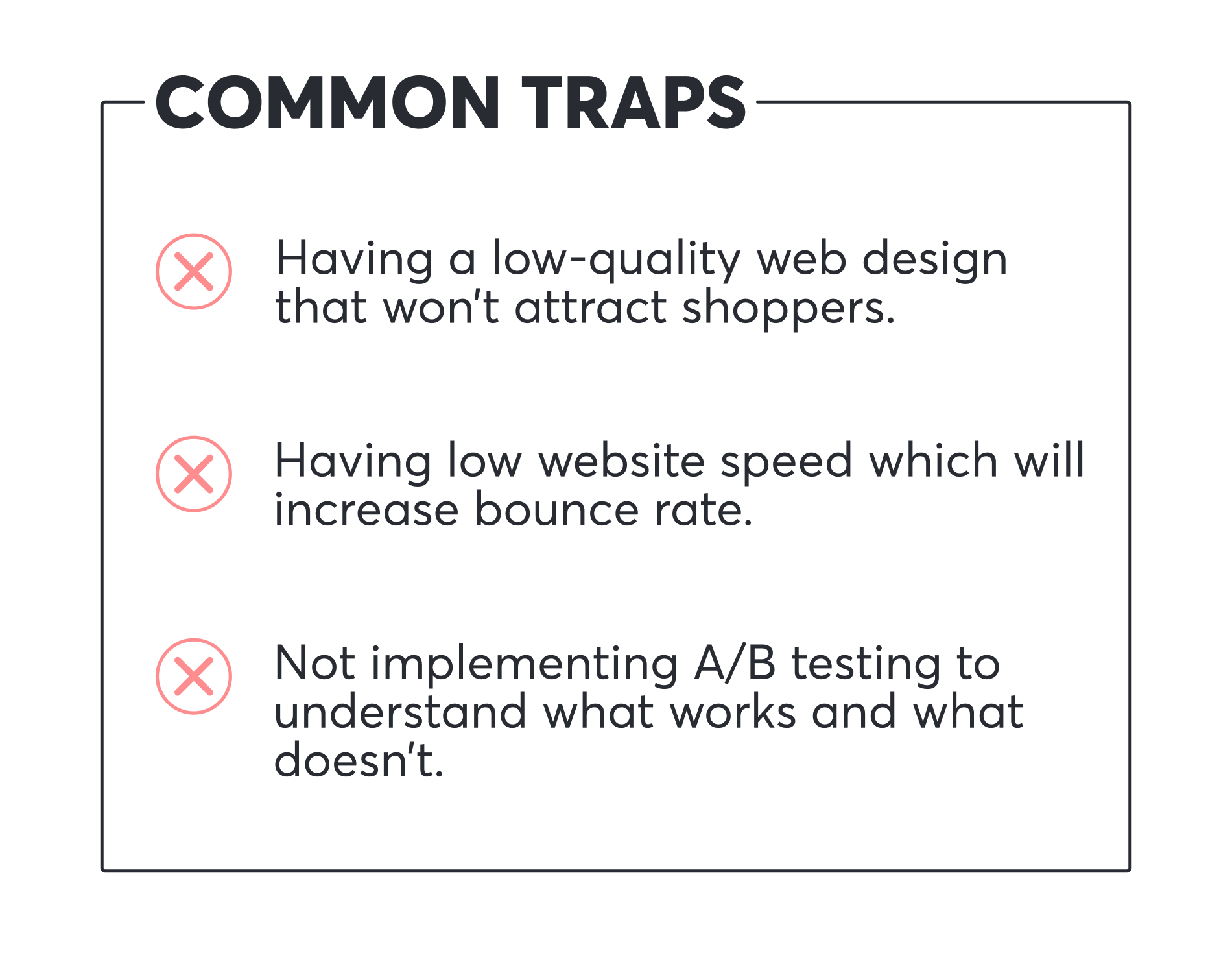 common traps of conversion funnel