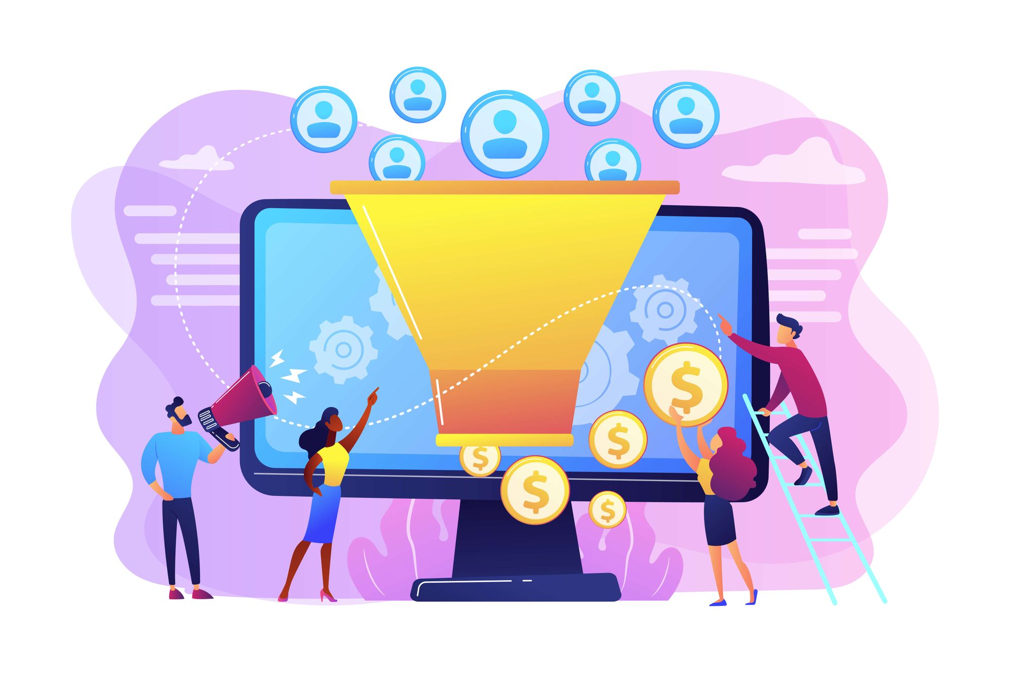 illustration of eCommerce retention