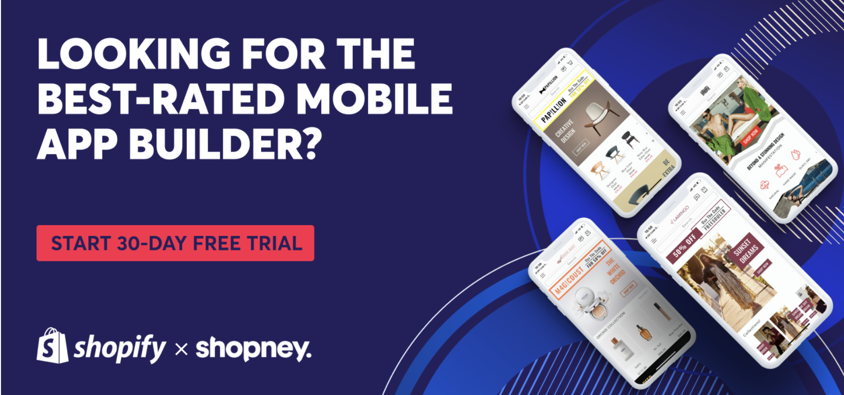 Looking for the best rated mobile app builder? Start 30-day free trial