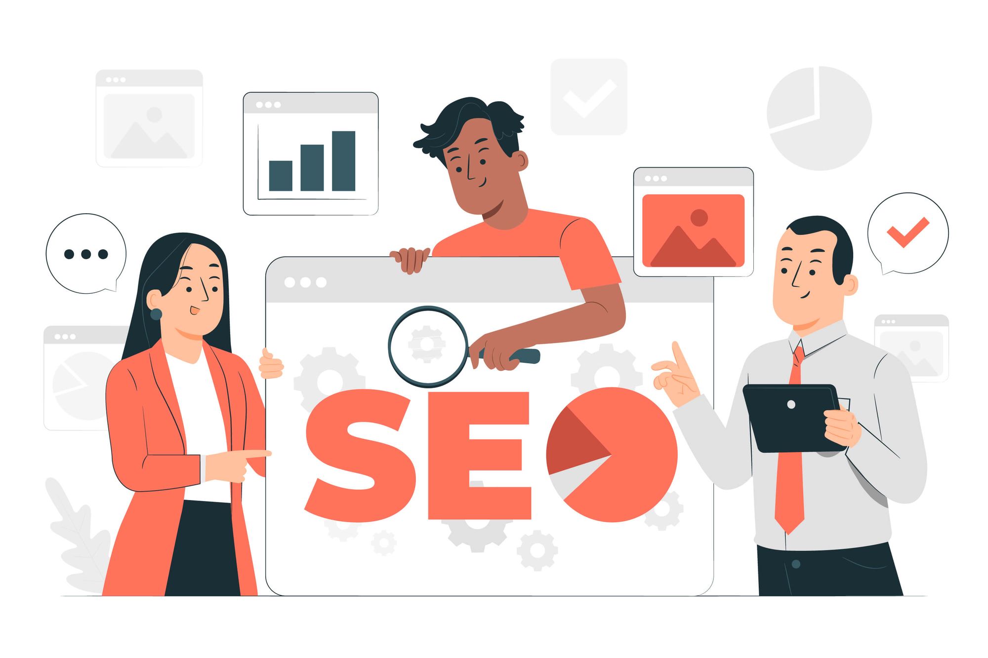 Illustration related to SEO 