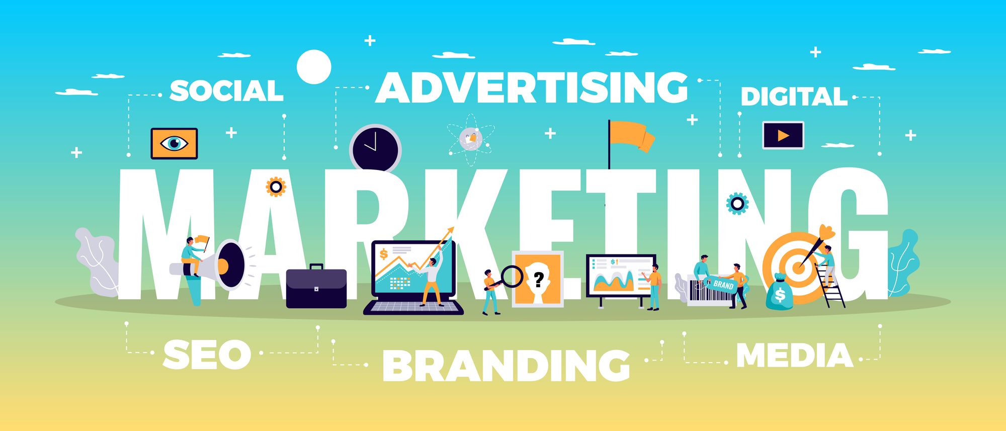 Illustration of marketing strategies