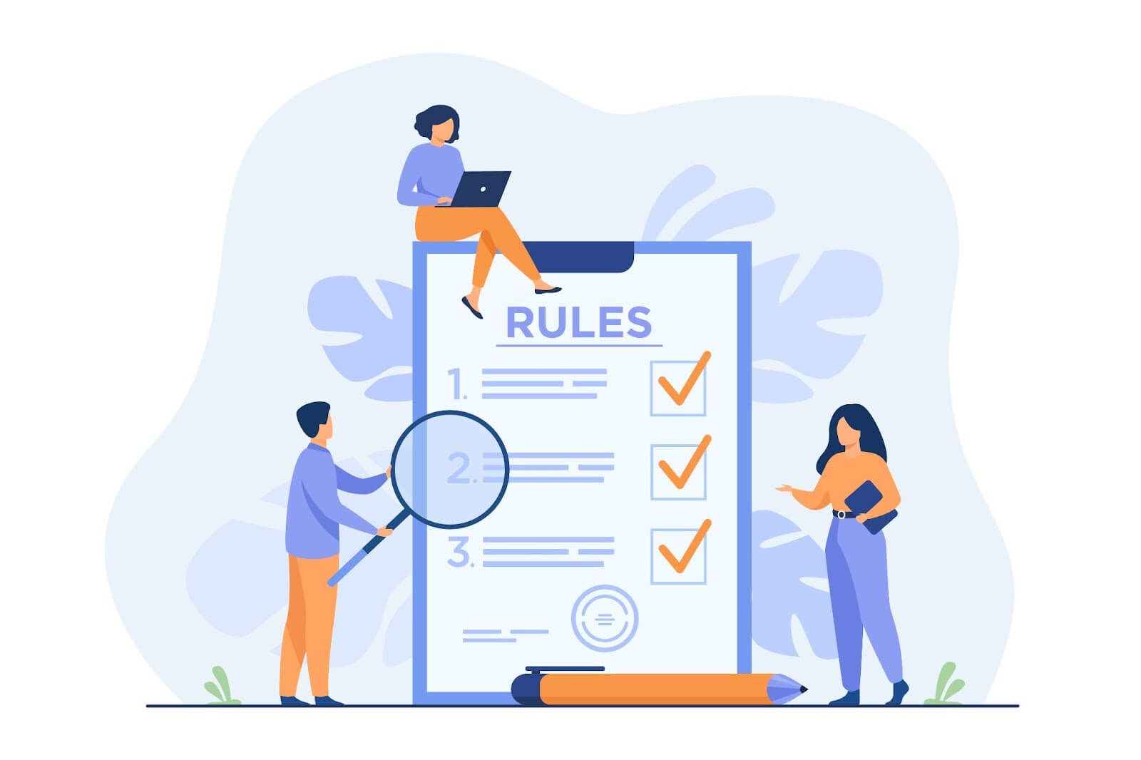 Checklist illustration