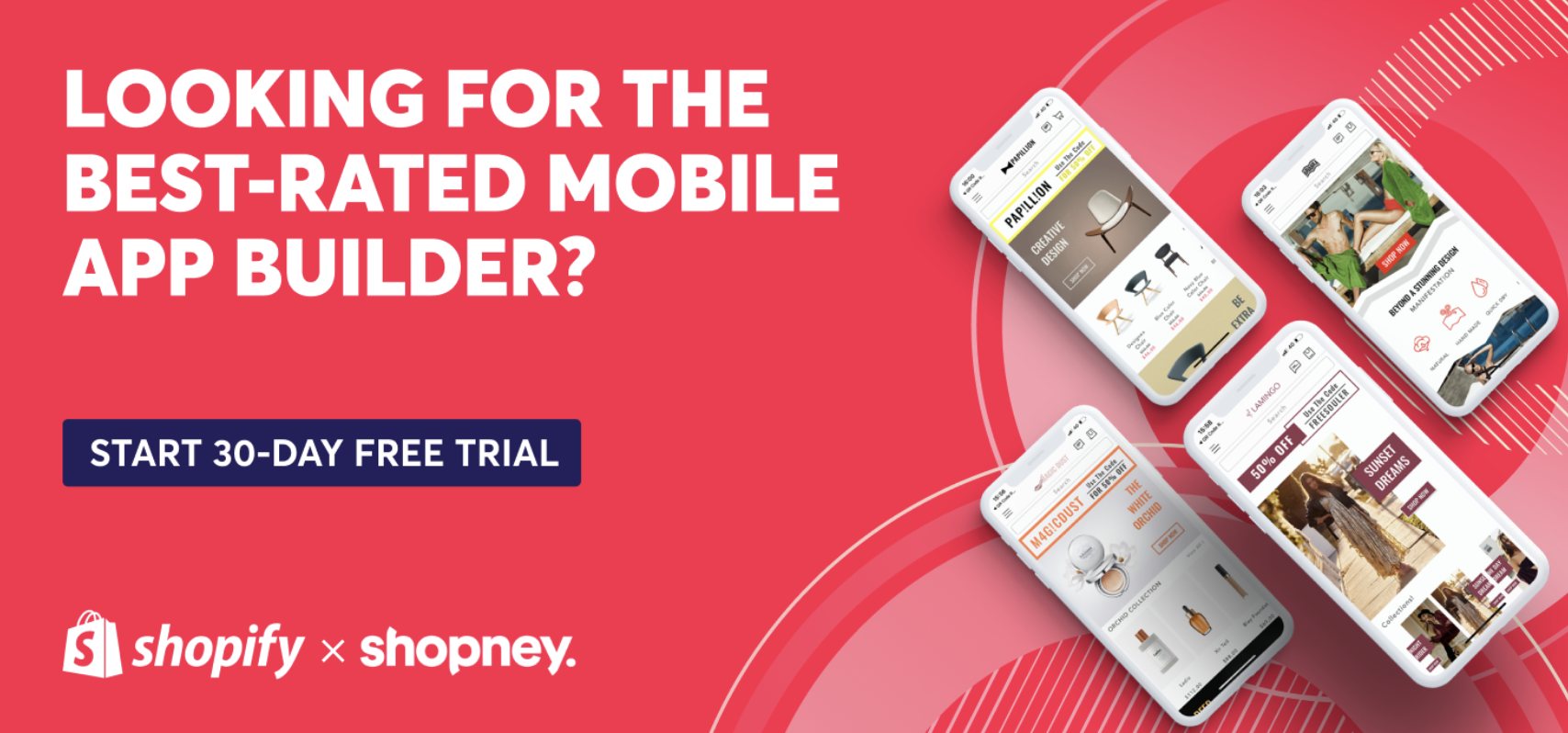 Looking for the best-rated mobile app builder? Start 30-day free trial