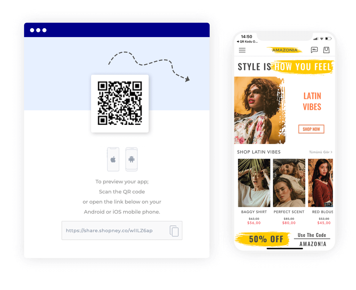 preview your mobile app easily
