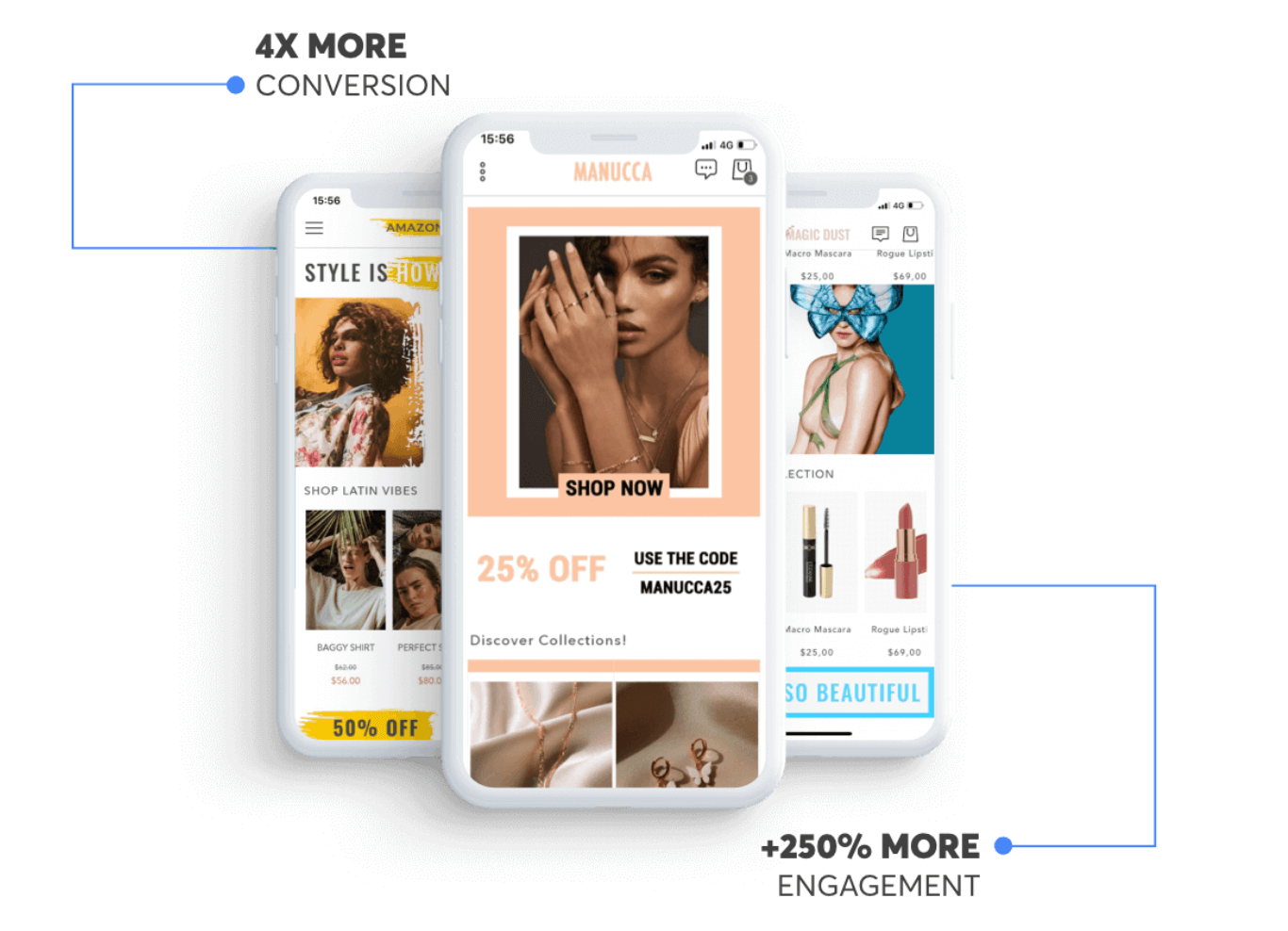 increase conversion and engagement with mobile apps