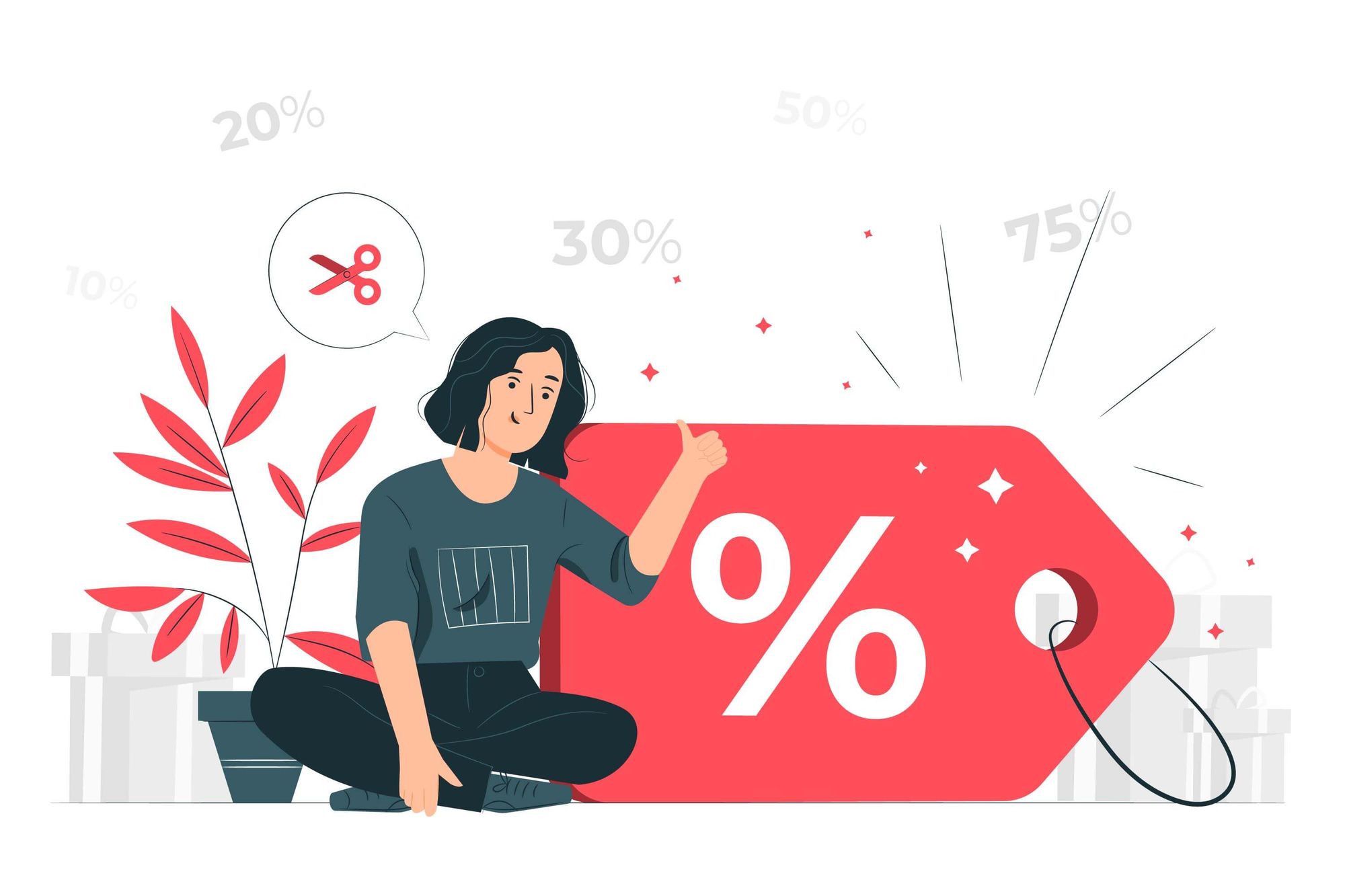 Providing discounts illustration
