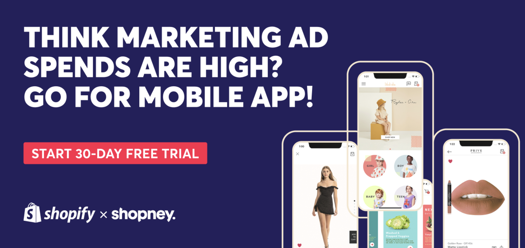 Think marketing ad spends are high? Go for mobile app! Start 30-day free trial