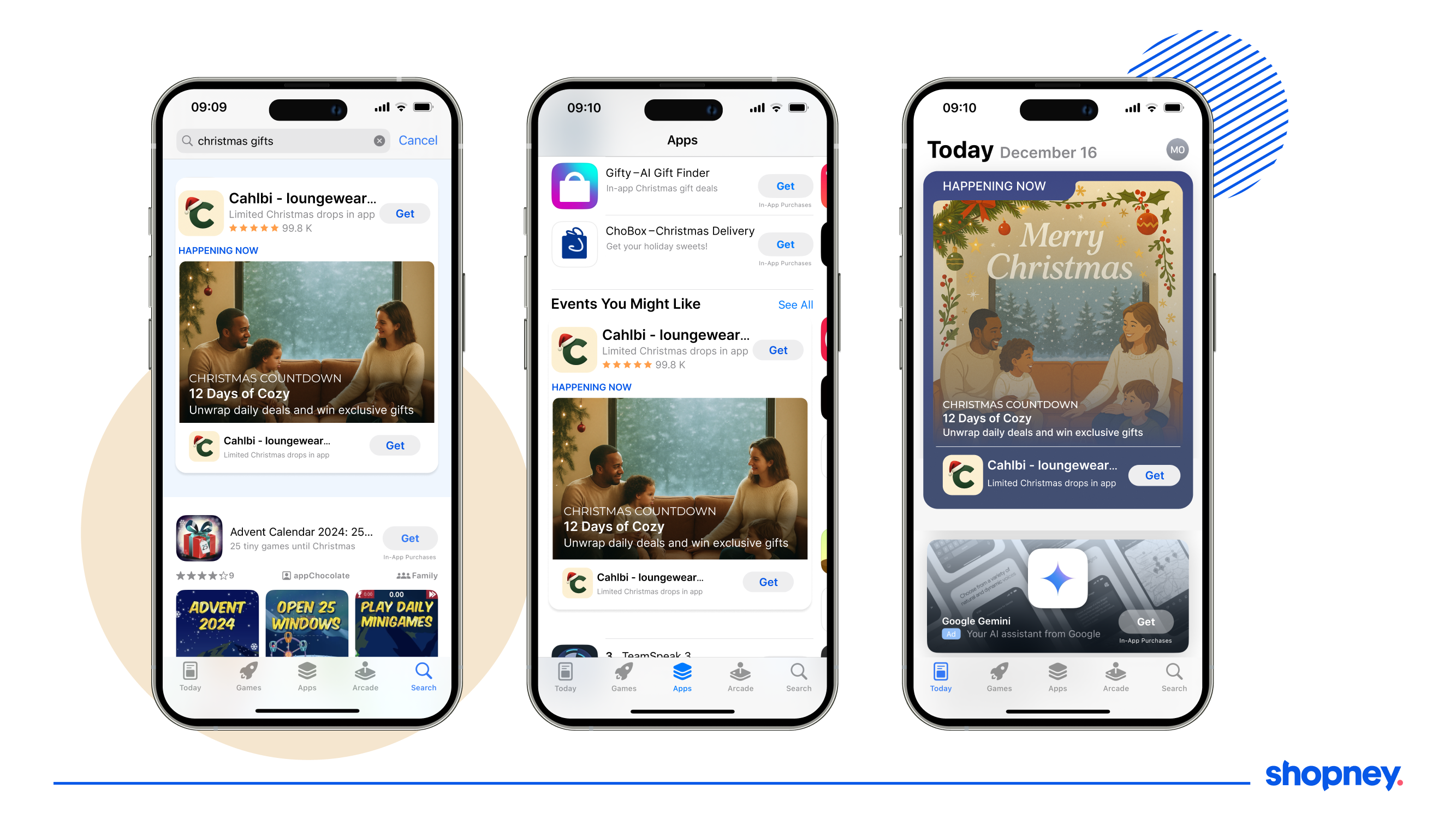 example of an app highlighting in-app event on app store