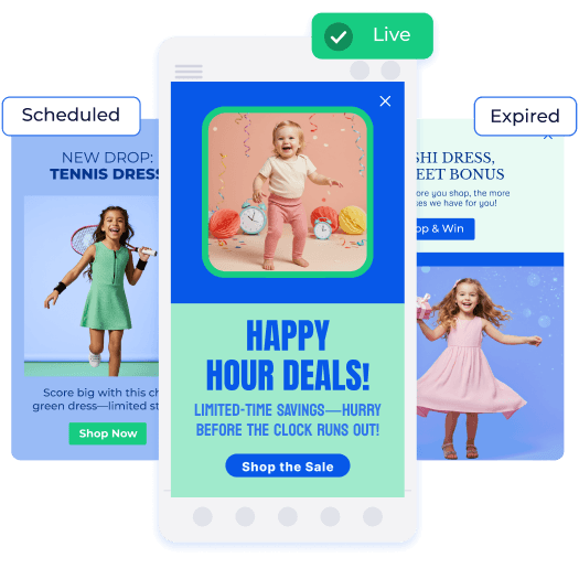 Example of Shopney Mobile App displaying a product page with a personalized offer for a discount on the item being viewed.